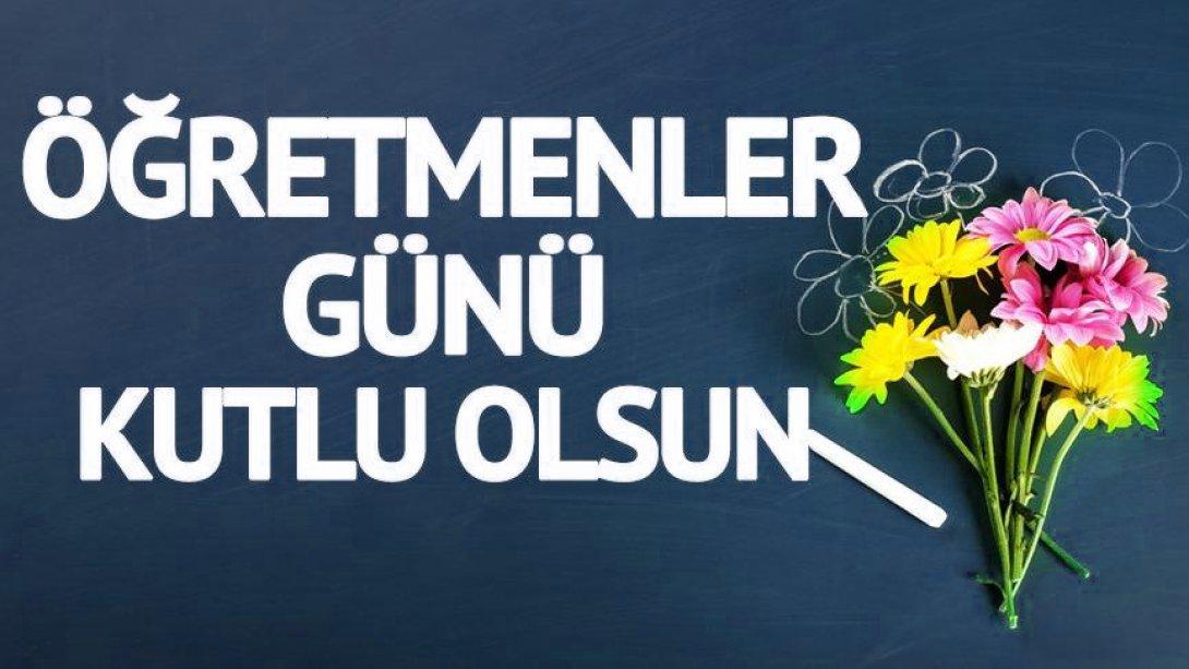 İlçe Milli Eğitim Müdürü Selim AYDIN'ın 24 Kasım Öğretmenler Günü Mesajı