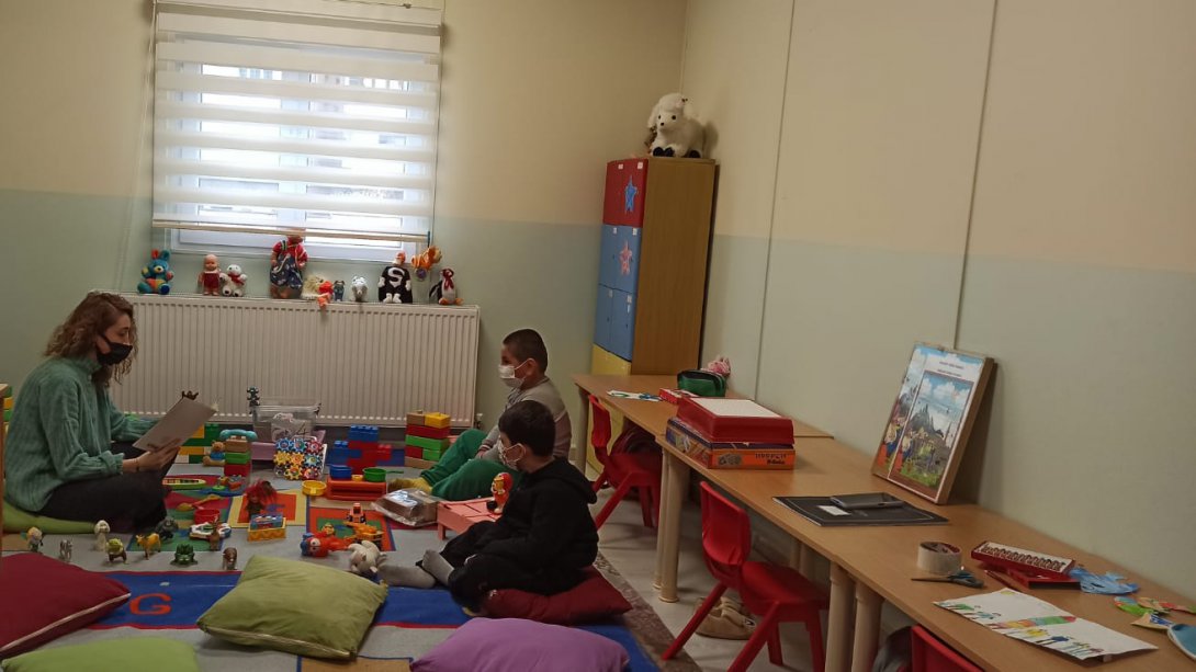 Temel Eğitimde 10.000 Okul Projesi Kapsamında Boyalı Ertürk Yöndem İlkokulumuzda Anasınıfımız Faaliyete Başlamıştır
