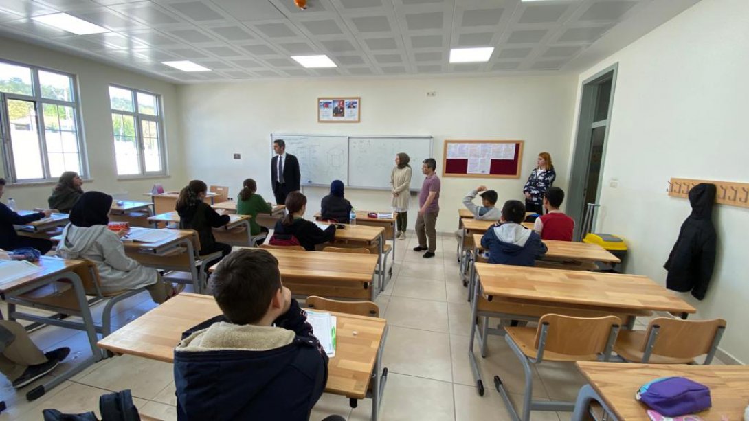 İlçe Milli Eğitim Müdürümüz Selim AYDIN Araç Anadolu İmam Hatip Lisesini Ziyaret Etti