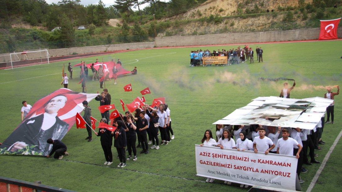 19 Mayıs Atatürk'ü Anma Gençlik ve Spor Bayramı Büyük Bir Coşku İle Kutlandı