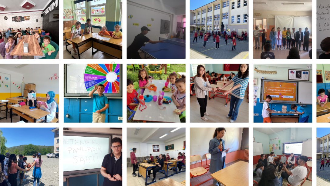 Okullarımızda Yıl Sonu Faaliyet Haftası Kapsamında Etkinlikler Düzenlendi